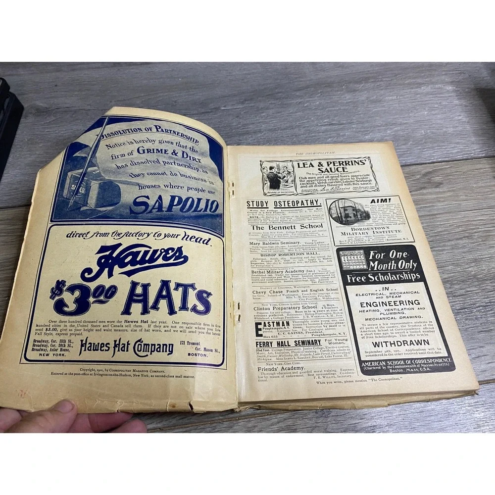 Antique Sep 1901 Cosmopolitan‎ Magazine Buffalo Exposition Souvenir Railway Ed